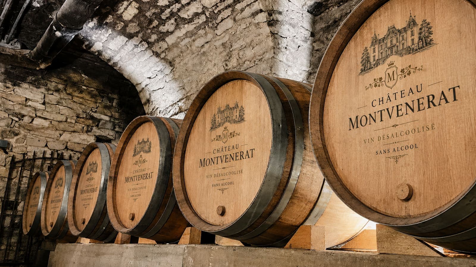 Aging, before any alcohol extraction